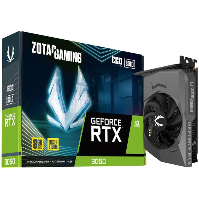 ZOTAC Gaming GeForce RTX 3050 Eco Solo, 8192 MB GDDR6 image number 0