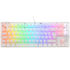 Ducky One 3 Aura White TKL Gaming Keyboard, RGB LED - MX-Speed-Silver image number null