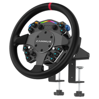 Cammus C12 Direct Drive Steering Wheel + Table Clamp
