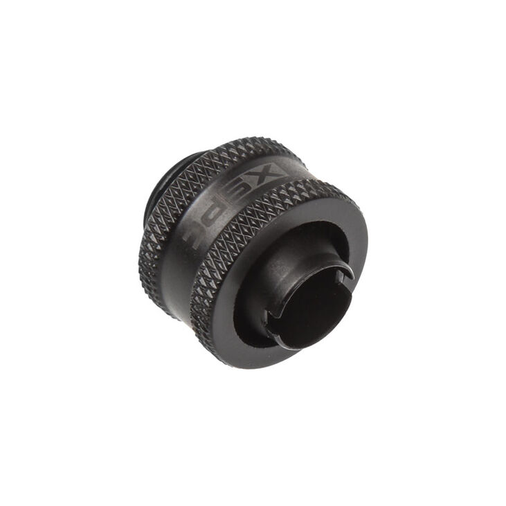 XSPC fitting straight G1/4 inch female thread to 13/10mm - V2, black matte image number 0