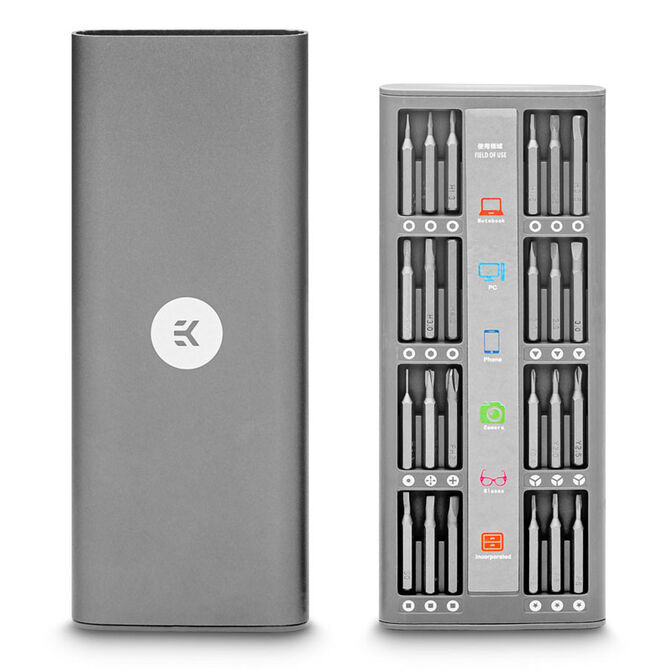 EK Water Blocks EK-Loop Screwdriver Basic Set - 49 Pieces image number 2