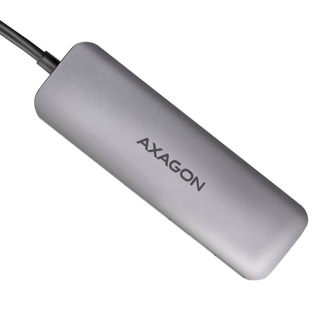 AXAGON HMC-HCR3A USB-Hub, 3x USB-A + HDMI + SD/microSD, USB-C 3.2 Gen 1, 20 cm USB-C-Kabel image number 4