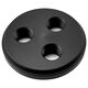 Singularity Computers Protium Triple Port Cap, Cover for Reservoir - Acetal, black