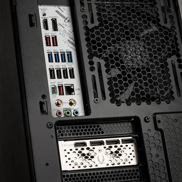 Gaming PC Obsidian, AMD Ryzen 7 7800X3D, NVIDIA GeForce RTX 4080 Super - Pre-built PC image number 8