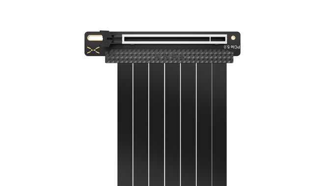 TRYX STRING PCIe 5.0 x16 Riser Cable, 200mm - black image number 2