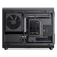 Jonsbo D33 Wood PC Case, Mini Case, mATX, Tempered Glass - Black, Wood image number null