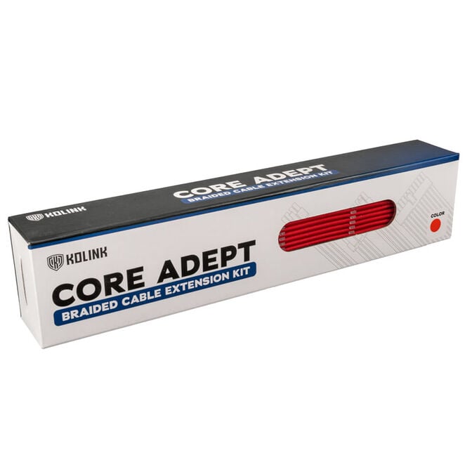 Kolink Core Adept Braided Cable Extension Kit - rot image number 3