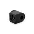 EK Water Blocks EK-Torque Micro Adapter 90 Grad G1/4 Zoll AG auf G1/4 Zoll IG - drehbar, schwarz image number null