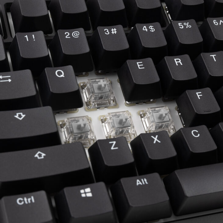 Ducky Tinker 75 Gaming Keyboard, RGB - MX-Speed Silver (ANSI) image number 4
