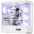 Zalman P50 DS PC-Geh&auml;use, Midi-Tower, ATX, RGB, Tempered Glass - wei&szlig; image number null