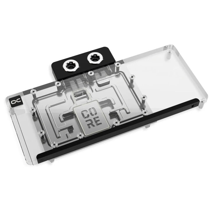Alphacool Core RX 9070 Mercury GPU Wasserblock, ARGB, mit Backplate - Acryl image number 1