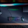 Razer Huntsman Mini Black Gaming Keyboard, Clicky Purple optical - black image number null