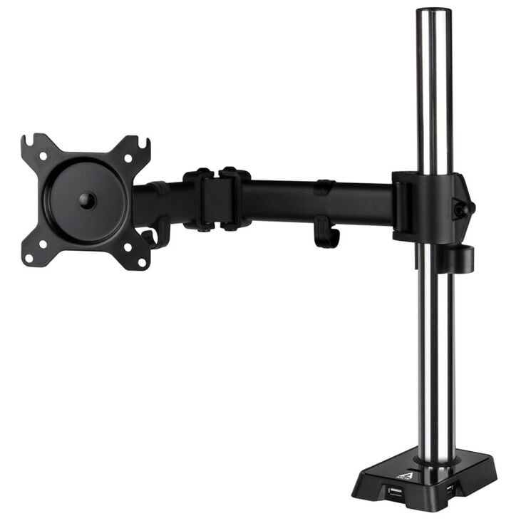 Arctic Monitorhalterung Z1 (Gen 3) mit USB 2.0 Hub - schwarz matt image number 0