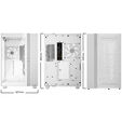 be quiet! Light Base 900 FX PC Case, Full Tower, Tempered Glass, ARGB - white image number null