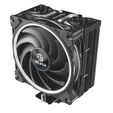 Akasa SOHO H4 Plus CPU cooler & AR12 reverse fan, RGB - black image number null