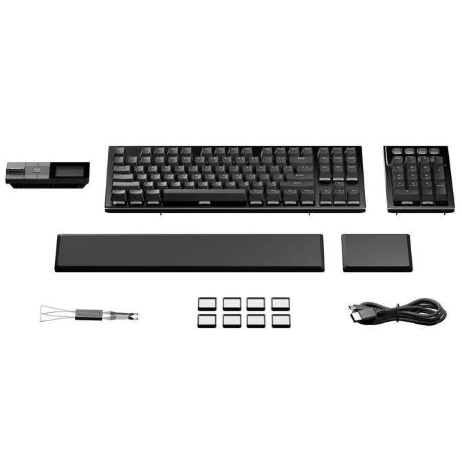 be quiet! Dark Mount Silent Gaming Keyboard, RGB - be quiet! Silent Tactile Switches, black image number 7
