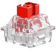 Glorious Fox HE Standard Switches, Hall Effect, Linear, MX Stem, 45g - Lubed, 36 Pieces image number null