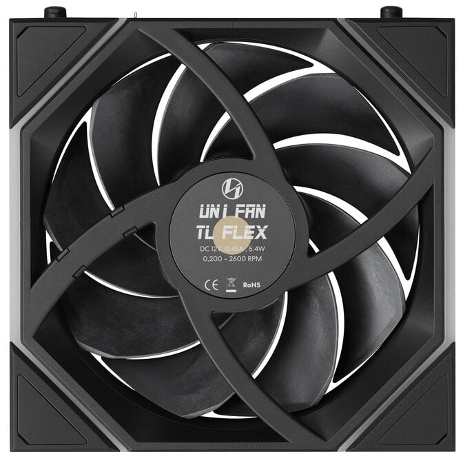 Lian Li UNI FAN TL FLEX Wireless Fan, ARGB - 120mm, black image number 3