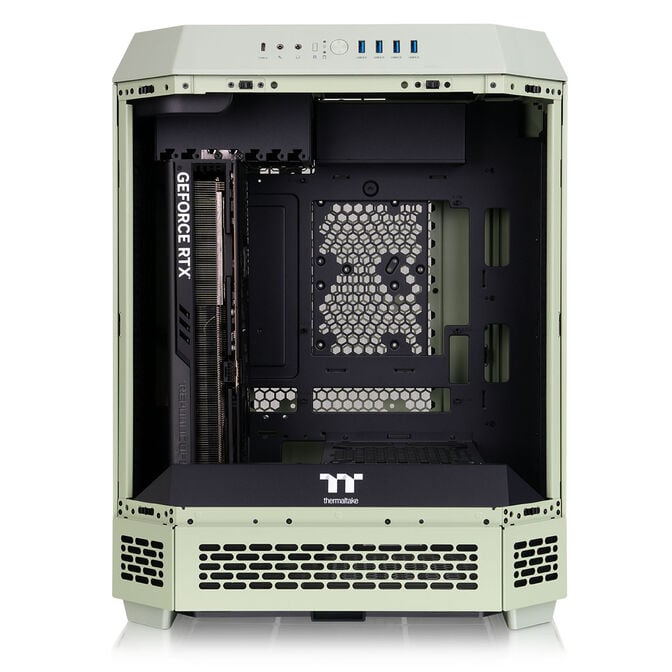 Thermaltake The Tower 600 PC-Geh&auml;use, Midi-Tower, ATX, Tempered Glass - Matcha Green image number 14
