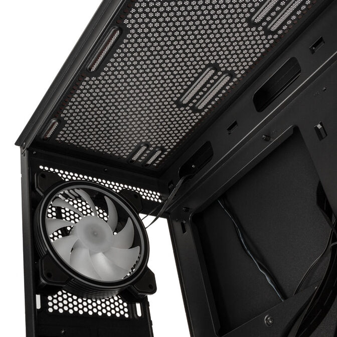 Kolink Unity Meshbay ARGB Midi-Tower, Tempered Glass - schwarz image number 9