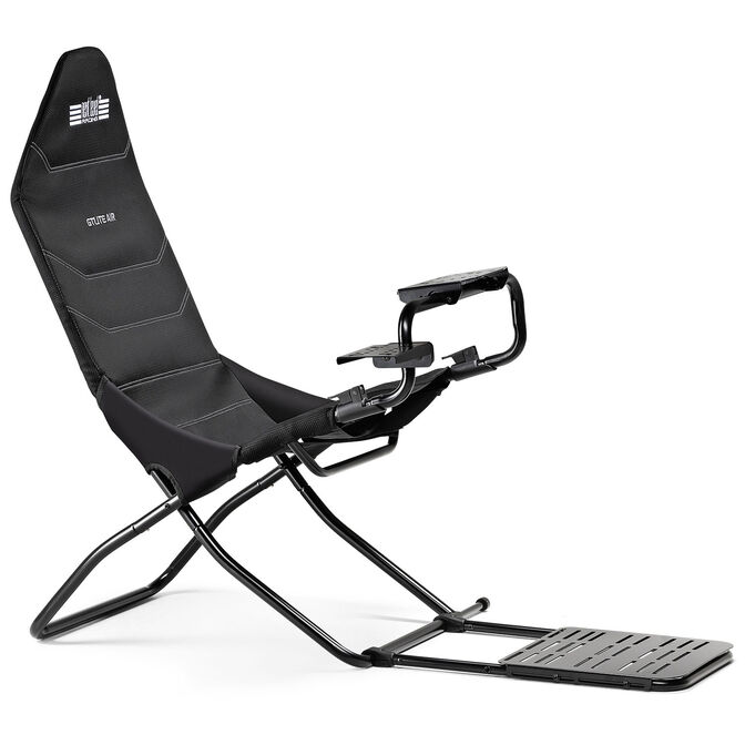 Next Level Racing GTLite Air faltbares Cockpit, SIMAERO-Mesh - schwarz image number 0