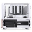 Jonsbo V12 PC Case, Mini Tower, Micro-ATX - White image number null