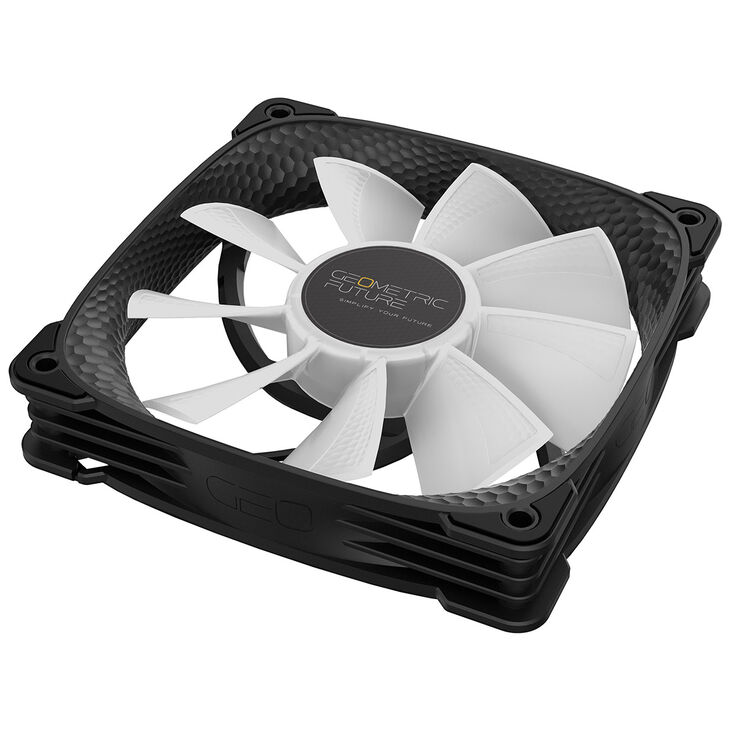 Geometric Future Squama 2505B RGB Fan, 3-pack - 120 mm, black image number 2