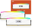 V-Color Manta XFinity+ aRGB DDR5-8000 RAM, CL40, EXPO - 32 GB Dual-Kit, 2 x 16 GB, wei&szlig; image number null
