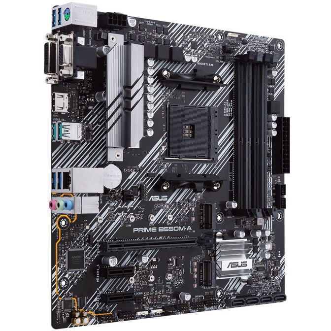 ASUS PRO B550M-C/CSM, AMD B550 motherboard, Socket AM4, DDR4 image number 6