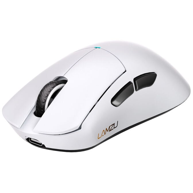 LAMZU Paro Gaming Maus, 8kHz Abtastrate, 2,4GHz Wireless - wei&szlig; image number 0