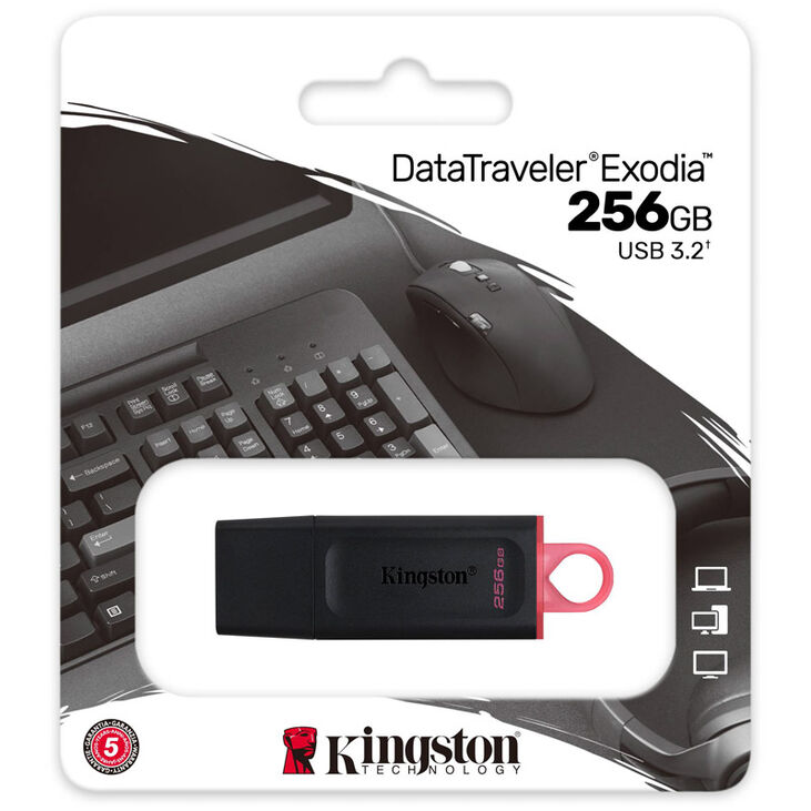 Kingston DataTraveler Exodia, USB 3.2 Typ A - 256 GB image number 2