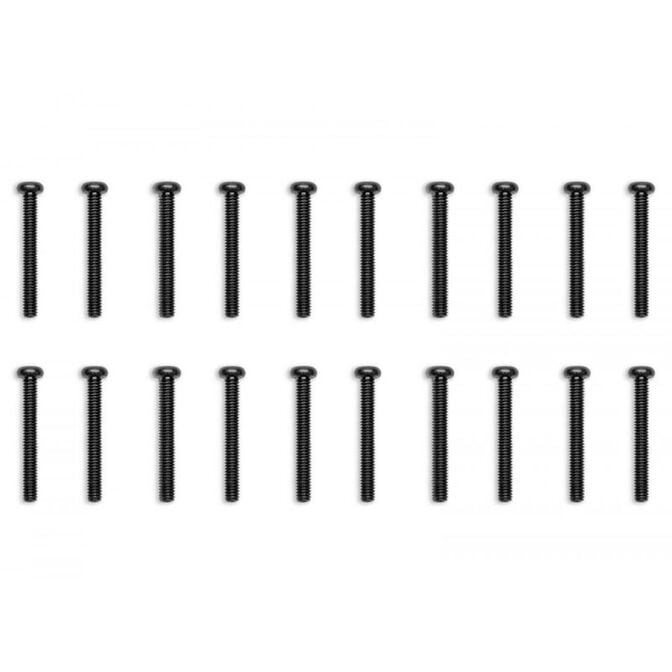EK Water Blocks EK-Loop Phillips Head Screw Set M4 x 30 mm, 20 St&uuml;ck - schwarz image number 0