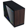 Lian Li DAN Cases A3-mATX Linkes Seitenteil aus Tempered Glass - schwarz image number null