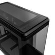 Cooler Master MASTERFRAME 360 PANORAMA PC-Geh&auml;use, Showcase, ATX, ARGB, Tempered Glass - schwarz image number null