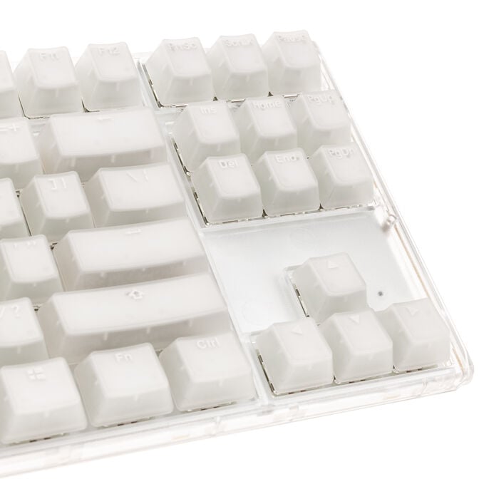Ducky One 3 Aura White TKL Gaming Tastatur, RGB LED - Kailh Jellyfish Y (US) image number 7