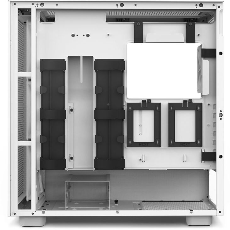 NZXT H7 Flow RGB Mid Tower - White image number 2