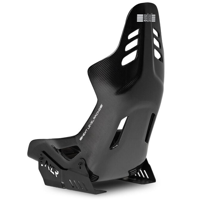 Next Level Racing ES3 Elite Sim Racing Seat, Full Carbon Fibre Edition, Kohlenstofffaser-Sitzschale - schwarz image number 1