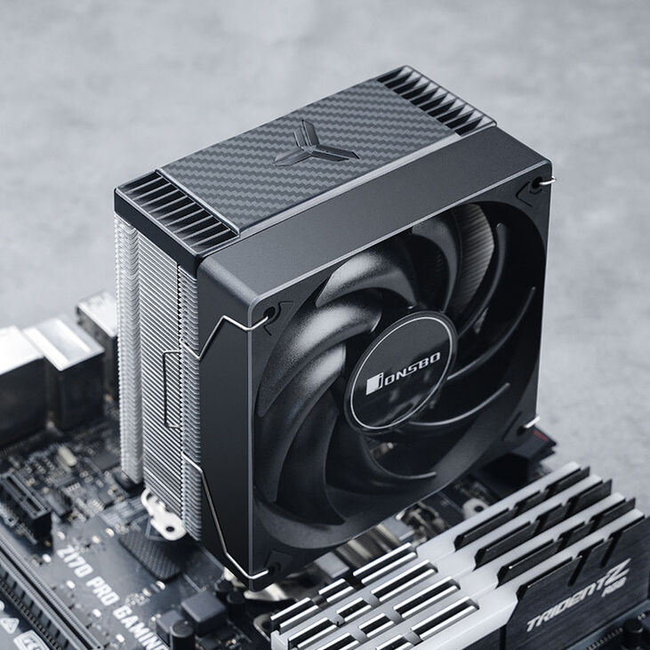 Jonsbo CR-1000 EVO CPU-Kühler, 120mm - schwarz image number 9