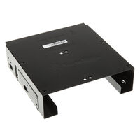 SilverStone SST-SDP10B Bay Converter 5,25 to 3,5 plus 2x 2,5 Zoll