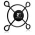 Noctua NA-FG1-4 Sx2 Fan Grill, 40 mm - black image number null