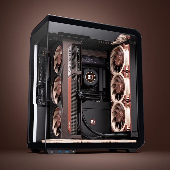 Noctua NL-LC1-36AiO-Wasserk&uuml;hlung - 360mm, schwarz/braun image number 1