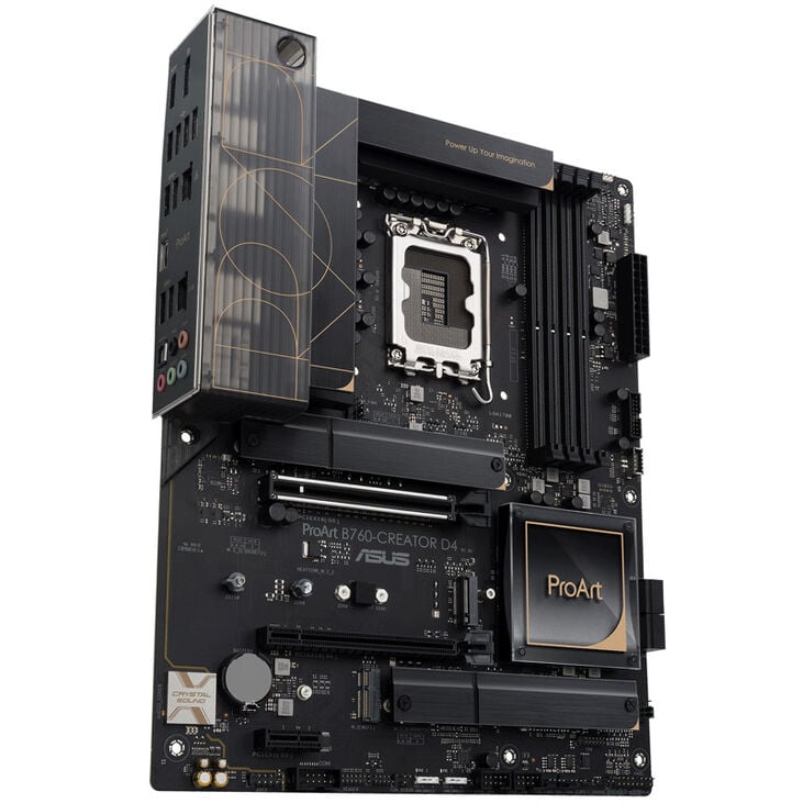 ASUS ProArt B760-Creator D4, Intel B760 Mainboard - Sockel 1700, DDR4 image number 5