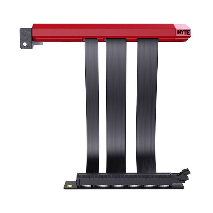 Hyte PCI-E 4.0 Riser Cable, 20 cm - red image number 4