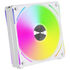 Lian Li UNI FAN AL120 V2 ARGB PWM Fan, Triple Pack with Controller - 120mm, white image number null