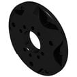 Ascher-Racing SQR Adapter 70 mm bolt circle image number null