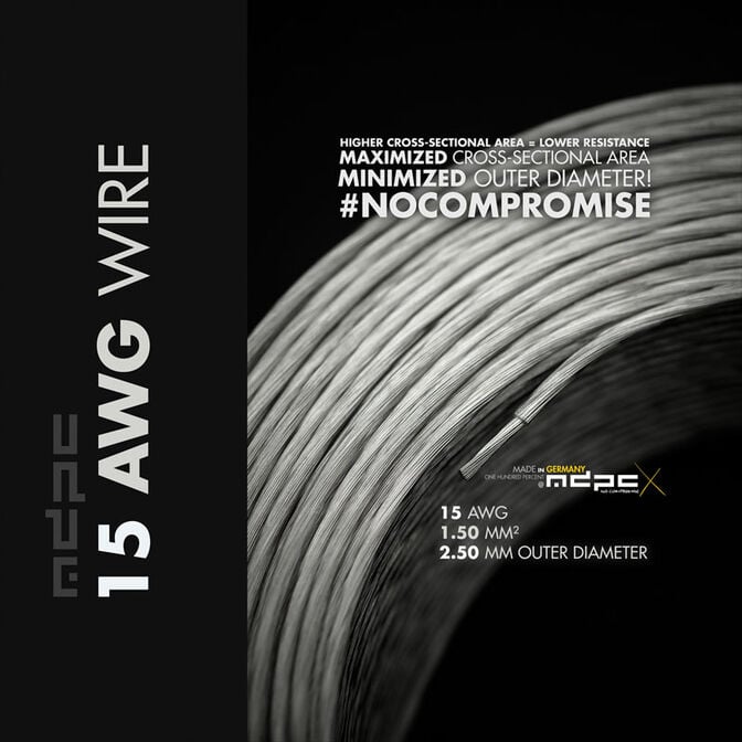 MDPC-X Schaltlitze 15-AWG Transparent, 1m image number 0