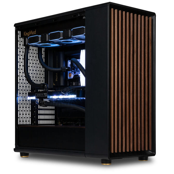King Mod Gaming-PC Red Nova, AMD Ryzen, NVIDIA GeForce RTX 5090 - Custom Wasserk&uuml;hlung image number 3