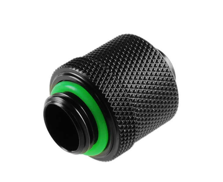 Bitspower Anschluss gerade G1/4 Zoll AG auf 13/10mm - schwarz matt image number 1