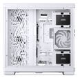 Jonsbo TK-4 Case, Midi Tower, ATX, Tempered Glass - White image number null