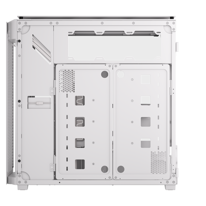 Corsair iCUE 9000D RGB Airflow PC Case, Full Tower - White image number 9